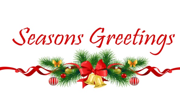 Seasons greetings to you and your family